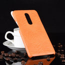 Shockproof Crocodile Texture PC + PU Case for OnePlus 7 Pro(Orange)