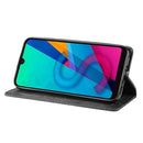 Magnetic Buckle Retro Crazy Horse Texture Horizontal Flip Leather Case for Huawei Y5 (2019), with Holder & Card Slots & Photo Frame(Black)