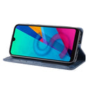Magnetic Buckle Retro Crazy Horse Texture Horizontal Flip Leather Case for Huawei Y5 (2019), with Holder & Card Slots & Photo Frame(Blue)