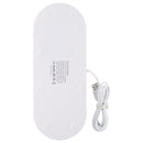 HQ-UD15 5 in 1 Micro USB + USB-C / Type-C + 8 Pin Interface Phone Charging Base with 8 Pin Earphone Charging Interface & Watch Stand(White)