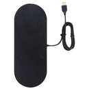HQ-UD15 5 in 1 Micro USB + USB-C / Type-C + 8 Pin Interface Phone Charging Base with 8 Pin Earphone Charging Interface & Watch Stand (Black)
