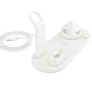 HQ-UD15 Rotatable Charging Base with Stand for Mobile Phones / iWatches / AirPods, Not Support Wireless Charging (Black)