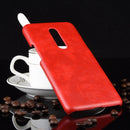 Shockproof Litchi Texture PC + PU Case for OnePlus 7 Pro(Red)