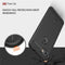Brushed Texture Carbon Fiber TPU Case for Google Pixel 3a(Black)