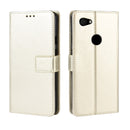 Retro Crazy Horse Texture Horizontal Flip Leather Case for Google Pixel 3a, with Holder & Card Slots & Photo Frame(Gold)