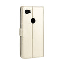 Retro Crazy Horse Texture Horizontal Flip Leather Case for Google Pixel 3a, with Holder & Card Slots & Photo Frame(Gold)
