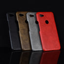 Shockproof Litchi Texture PC + PU Case for Google Pixel 3a(Black)