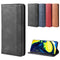 Magnetic Buckle Retro Crazy Horse Texture Horizontal Flip Leather Case for Galaxy A80 / A90, with Holder & Card Slots & Photo Frame(Black)