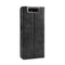 Magnetic Buckle Retro Crazy Horse Texture Horizontal Flip Leather Case for Galaxy A80 / A90, with Holder & Card Slots & Photo Frame(Black)