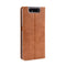 Magnetic Buckle Retro Crazy Horse Texture Horizontal Flip Leather Case for Galaxy A80 / A90, with Holder & Card Slots & Photo Frame (Brown)