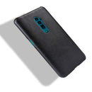 Shockproof Litchi Texture PC + PU Case For Oppo Reno 10x zoom(Black)