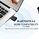 Stereo Car Bluetooth Audio Receiver 4.2 Bluetooth Adapter 3.5mm USB Bluetooth Receiver