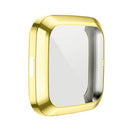 For Fitbit versa 2 Plating TPU All-inclusive Protective Shell(Gold)