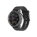 Suitable for Garmin Fenix 6X / 6X Pro Transparent TPU Silica Gel Watch Case(Transparent white)