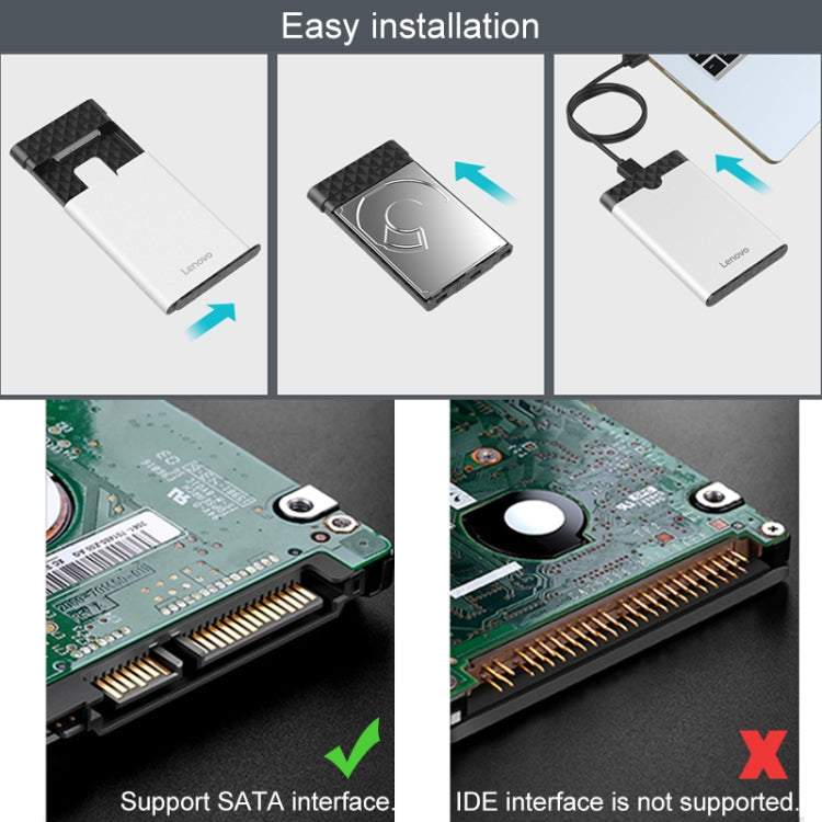 Lenovo S-03 2.5-inch USB 3.0 Mobile Hard Disk Case