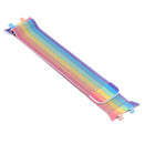 For OPPO Watch 41MM Smart Watch Milanese Stainless Steel Metal Watch Band (Rainbow Color)
