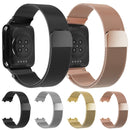 For OPPO Watch 41MM Smart Watch Milanese Stainless Steel Metal Watch Band (Rose Pink)