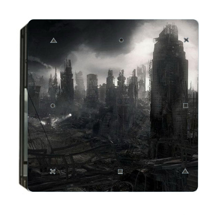 BY060129 Fashion Sticker Icon Protective Film for PS4 Slim