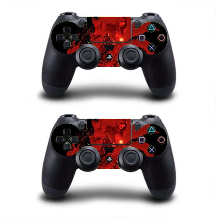 BY060130 Fashion Sticker Icon Protective Film for PS4 Slim