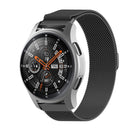For Honor Magic Watch 2/Galaxy Active2 18mm Milan Stainless Steel Mesh Watch Band(Black)