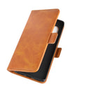 For Motorola Edge+ Dual-side Magnetic Buckle Horizontal Flip Leather Case with Holder & Card Slots & Wallet(Yellow)