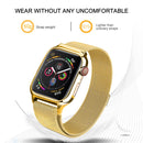 Milanese Loop Magnetic Stainless Steel Watch Band With Frame for Apple Watch Series 5 & 4 44mm