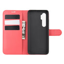 For Xiaomi Mi Note 10 Lite Litchi Texture Horizontal Flip Protective Case with Holder & Card Slots & Wallet(Red)