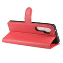 For Xiaomi Mi Note 10 Lite Litchi Texture Horizontal Flip Protective Case with Holder & Card Slots & Wallet(Red)