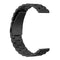 For Huami GTS/Galaxy Watch 42/40/44 20mm 3-Beads Stainless Steel Watch Band(Black)