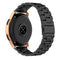 For Huami GTS/Galaxy Watch 42/40/44 20mm 3-Beads Stainless Steel Watch Band(Black)