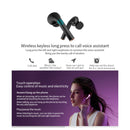J3 Pro TWS Hifi Wireless Bluetooth 5.2 Earphone LED Display Waterproof Sports Gaming Headset Noise Earbuds(White)