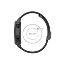 For Huawei GT2 42mm / Galaxy Watch 42mm /Galaxy Active2 20mm Stainless Steel Mesh Watch Band(Black)