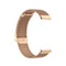 For Huawei GT2 42mm / Galaxy Watch 42mm /Galaxy Active2 20mm Stainless Steel Mesh Watch Band(Rose Gold)