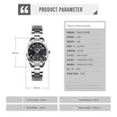 SKmei 1620 Delicate Rhinestone Creative Casual Waterproof Quartz Women Watch Steel Strap Watch(White)