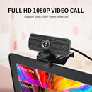 Gsou T16s 1080P HD Webcam with Cover Built-in Microphone for Online Classes Broadcast Conference Video