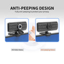 Gsou T16s 1080P HD Webcam with Cover Built-in Microphone for Online Classes Broadcast Conference Video