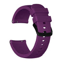 20mm For Huami Amazfit GTS / Samsung Galaxy Watch Active 2 / Gear Sport Silicone Watch Band(Purple)