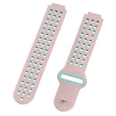 For Garmin Forerunner 220 / 230 / 235 / 630 / 620 / 735xt Silicone Watch Band(Pink green)