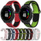 For Garmin Forerunner 220 / 230 / 235 / 630 / 620 / 735xt Silicone Watch Band(Pink white)