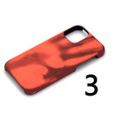For Samsung Galaxy A81/Note 10 Lite Paste Skin + PC Thermal Sensor Discoloration Protective Back Cover Case(Black to Red)