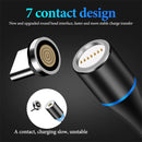 3A USB to Micro USB Fast Charging + 480Mbps Data Transmission Mobile Phone Magnetic Suction Fast Charging Data Cable, Cable Length: 1m(Red)