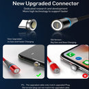 3A USB to Micro USB Fast Charging + 480Mbps Data Transmission Mobile Phone Magnetic Suction Fast Charging Data Cable, Cable Length: 1m(Silver)