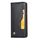 For Xiaomi Redmi Note 9 Pro / Note 9S/ Note 9 Pro Max Knead Skin Texture Horizontal Flip Leather Case with Photo Frame & Holder & Card Slots & Wallet(Black)
