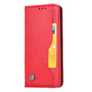 For Xiaomi Redmi Note 9 Pro / Note 9S/ Note 9 Pro Max Knead Skin Texture Horizontal Flip Leather Case with Photo Frame & Holder & Card Slots & Wallet(Red)