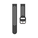 20mm For Huami Amazfit GTS / Samsung Galaxy Watch Active 2 / Huawei Watch GT2 42MM Inner Buckle Breathable Watch Band(Black)