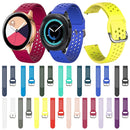20mm For Huami Amazfit GTS / Samsung Galaxy Watch Active 2 / Huawei Watch GT2 42MM Inner Buckle Breathable Watch Band(Red)