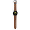 22mm For Huawei Watch GT2e / GT2 46mm Zigzag Leather Watch Band(Brown)