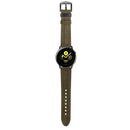 22mm For Huawei Watch GT2e / GT2 46mm Zigzag Leather Watch Band(Green)