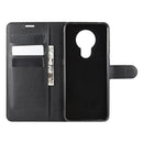 For Nokia 5.3 Litchi Texture Horizontal Flip Protective Case with Holder & Card Slots & Wallet(Black)