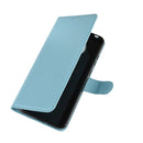 For Nokia 5.3 Litchi Texture Horizontal Flip Protective Case with Holder & Card Slots & Wallet(Blue)